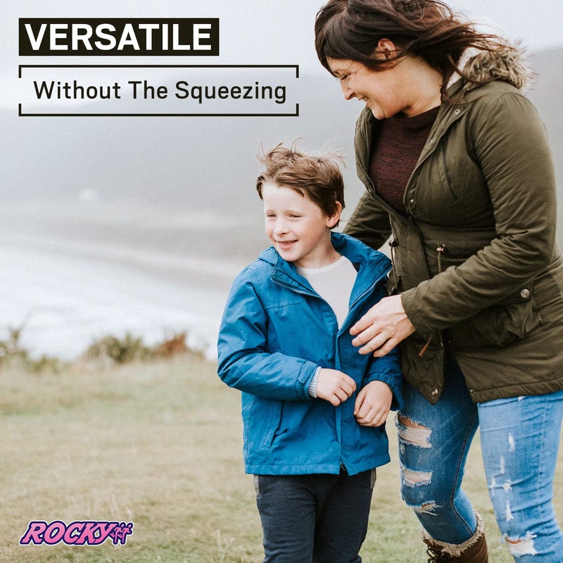 Rocky Thermal Underwear for Boys Cotton Knit Thermals Kids Base Layer Long John Pajamas Set (White - XX-Small) - Image 5